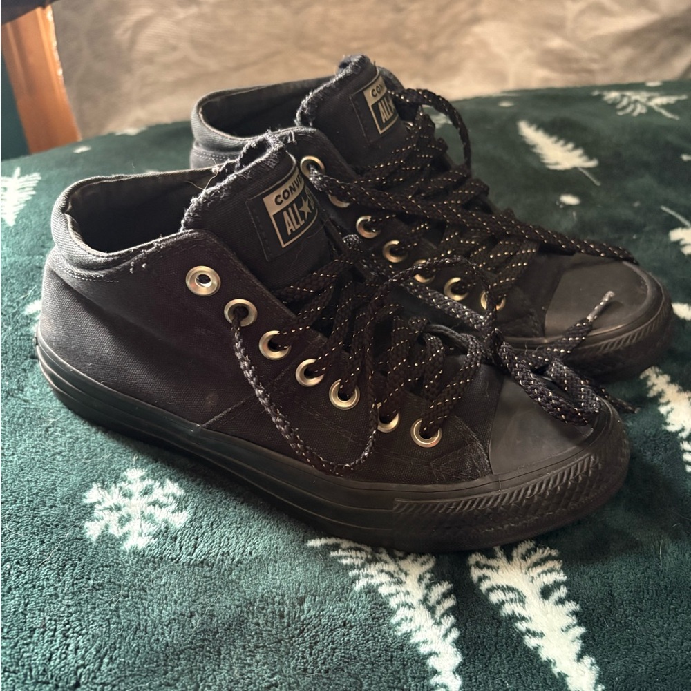 Converse All Star Black Canvas Sneakers